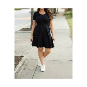 NEW JULIA ROSE dakota mini dress in black